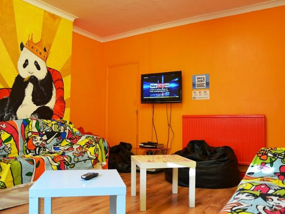 Relax in the lounge at West Two Hostel London