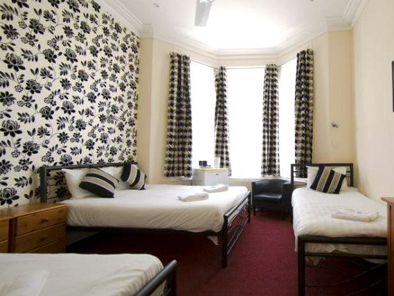 Quad rooms are great for friends and family sharing