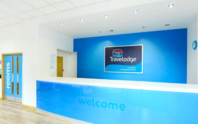The friendly Reception staff at Travelodge Liverpool Street will offer you a warm welcome