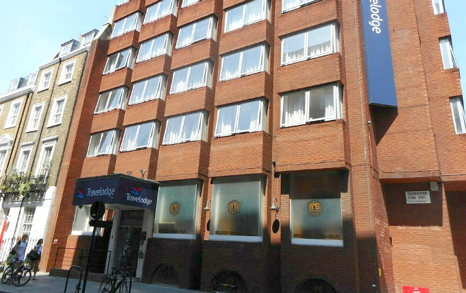 The exterior of Travelodge London Central Marylebone