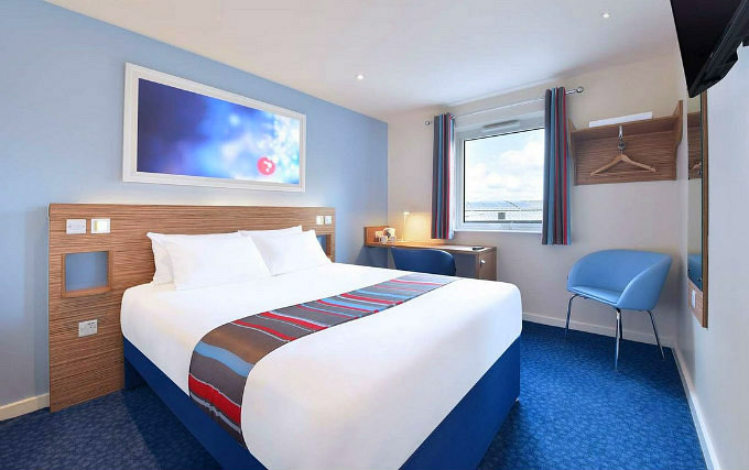 A comfortable double room at Travelodge London Central Marylebone