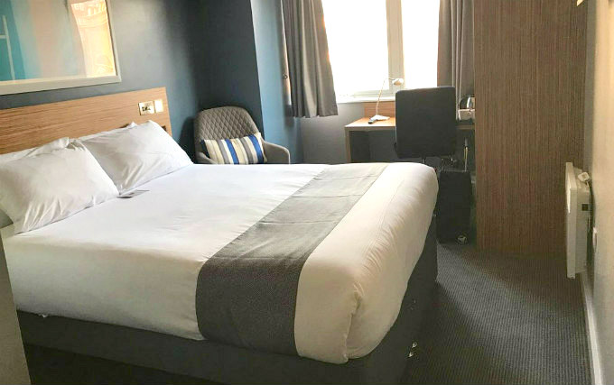 A double room at Travelodge London Central Marylebone