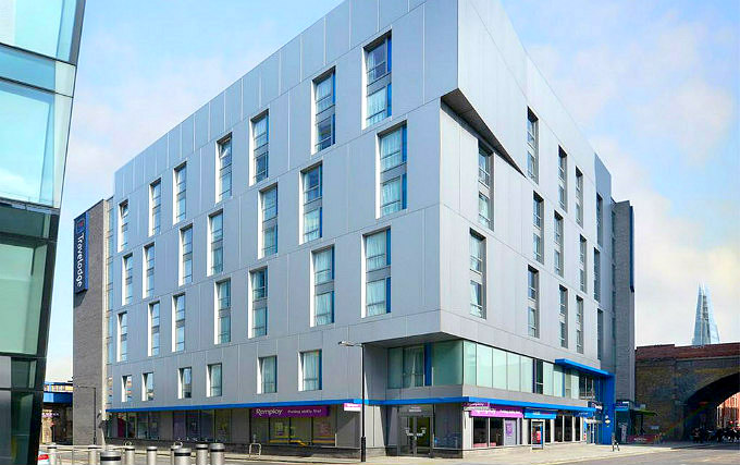 An exterior view of Travelodge London Central Southwark