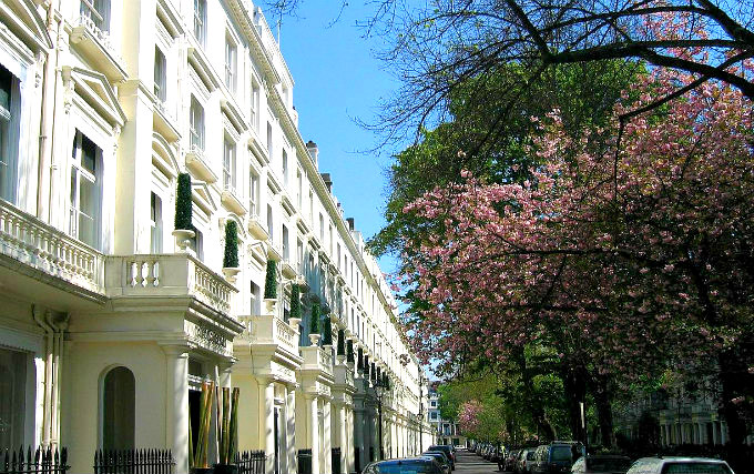 The exterior of Caesar Hotel London