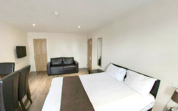 A double room at Bickenhall Hotel