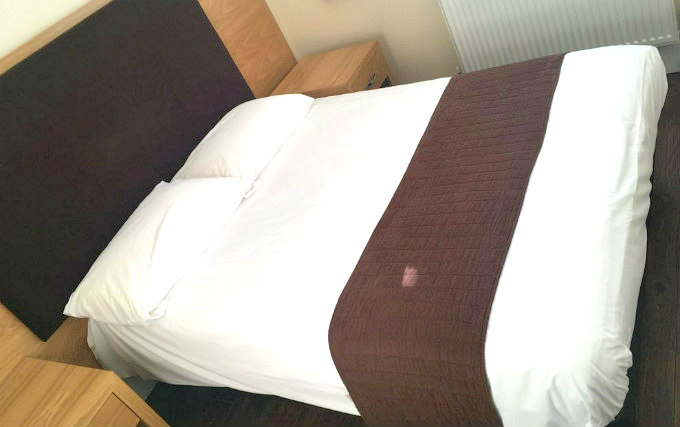 A double room at Bickenhall Hotel