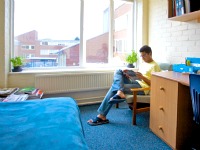 A typical single room at Hampstead Rooms