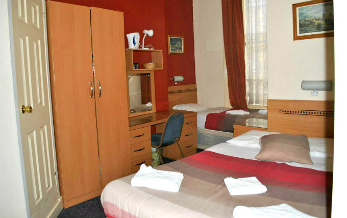 A double room at Guilford Hotel