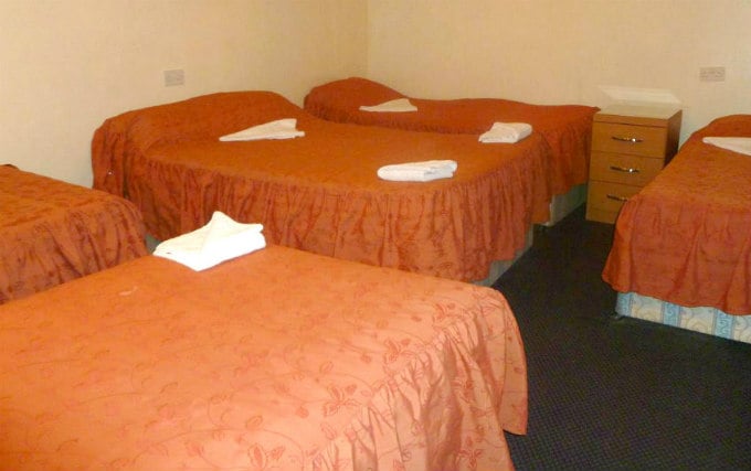 Dorm room at Guilford Hotel