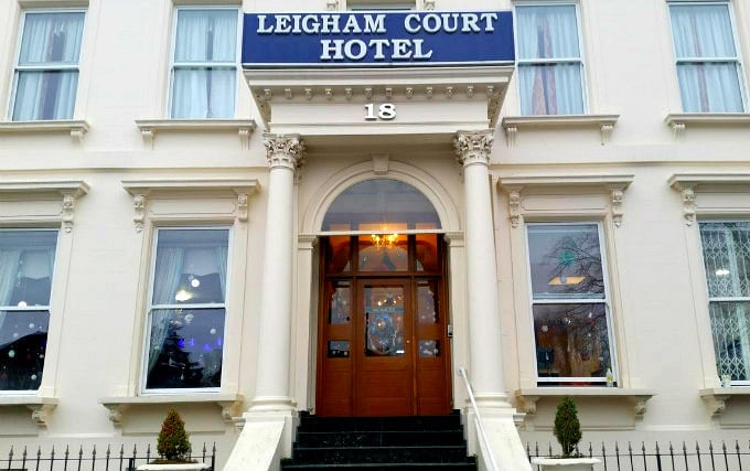 An exterior view of Leigham Court Hotel