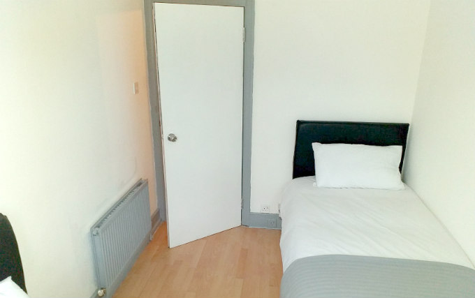 A single room at Croydon Rooms