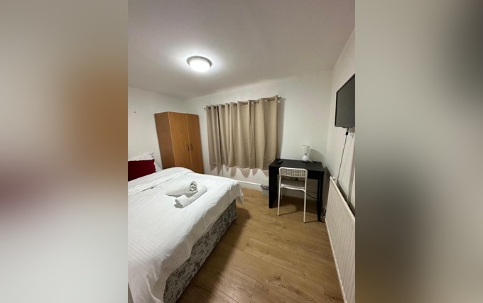 A typical double room at City Lodge Shadwell