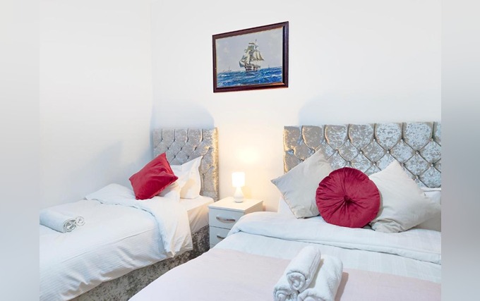 Triple rooms are great for friends and family sharing