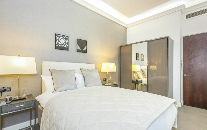 A comfortable room at BShan Apartments
