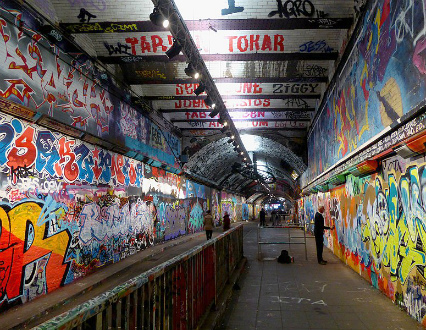 Book a hotel near Leake Street Graffiti Tunnel
