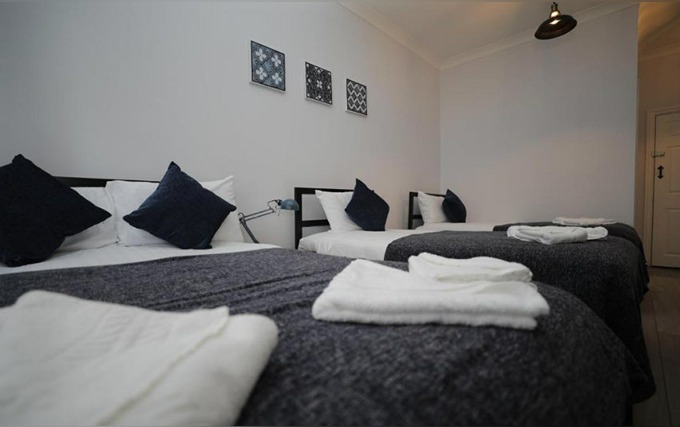 Quad room at Golders Park Hotel London