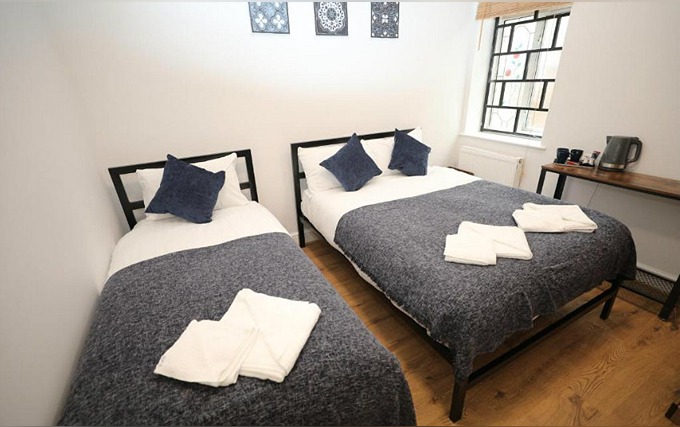 Triple rooms are great for friends and family sharing