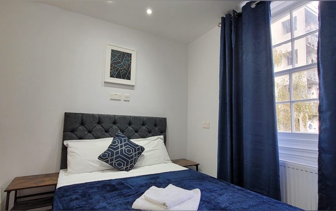 A double room at Argyle Square Hotel