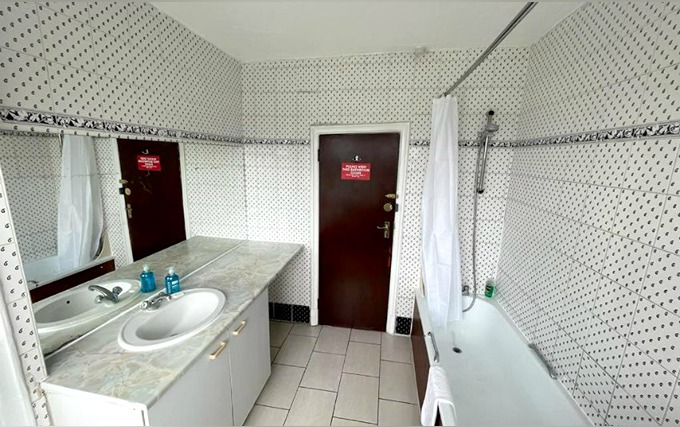 Relax in the bath after a long day