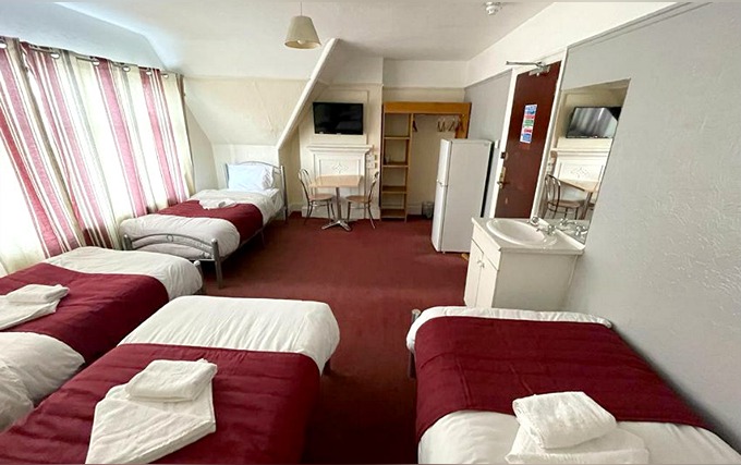 Family room at the St Nicholas Hotel are great value for money allowing you to spend more exploring London