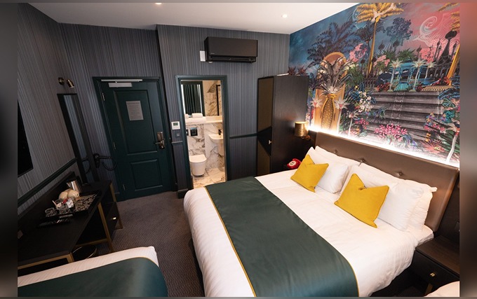 Triple rooms are great for friends and family sharing