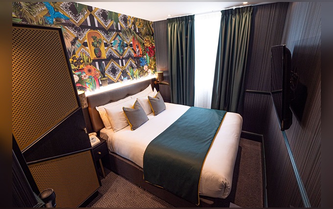 A double room at Hyde Park Green Hotel