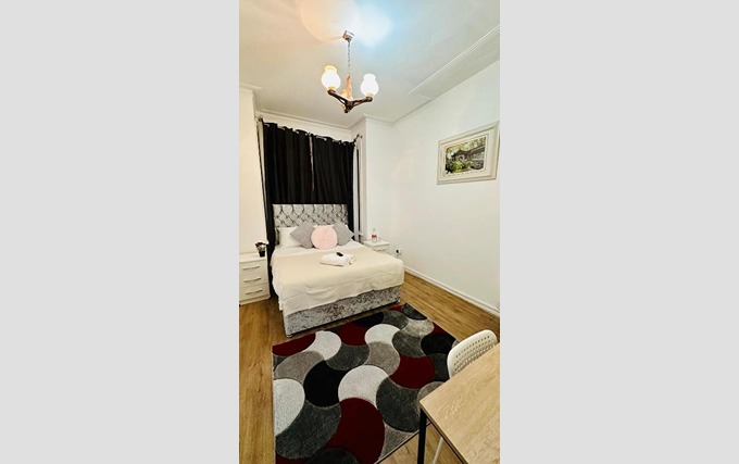 A double room at City Lodge Excel