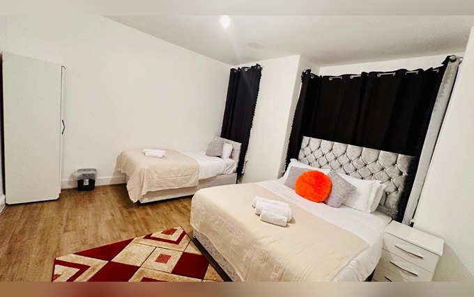 Triple rooms are great for friends and family sharing