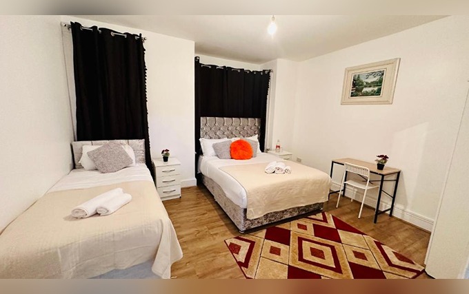 A typical triple room at City Lodge Excel