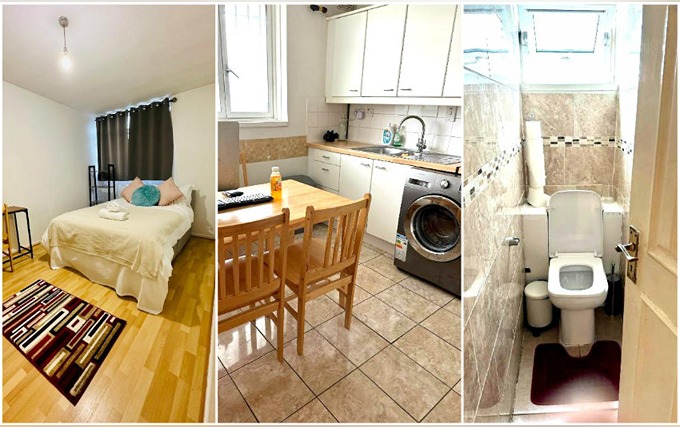 A typical rooms at Whites Inn