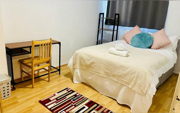 A comfortable double room at Whites Inn