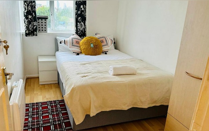 A typical double room at Whites Inn