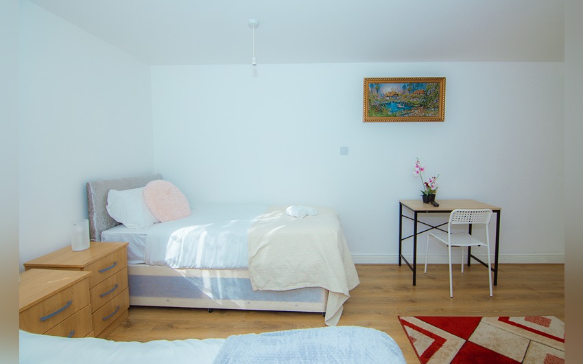 A typical triple room at Victorian Woods BnB