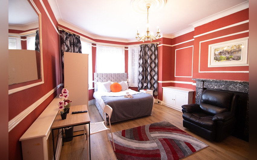 A double room at Victorian Woods BnB