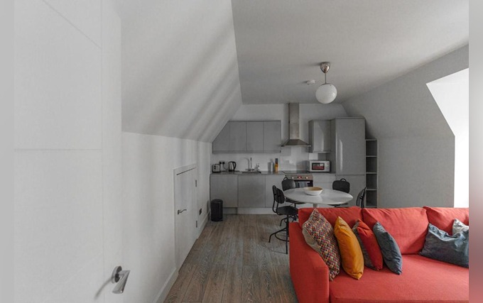 kitchen at The Apartments Kensington High Street