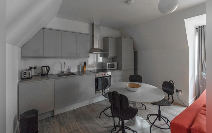 kitchen at The Apartments Kensington High Street