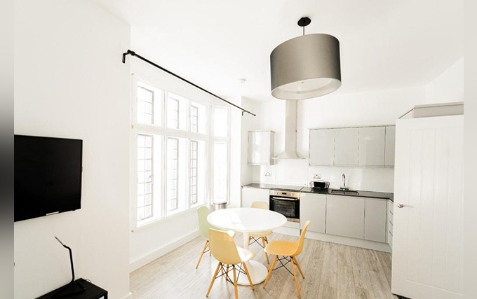 kitchen at The Apartments Kensington High Street