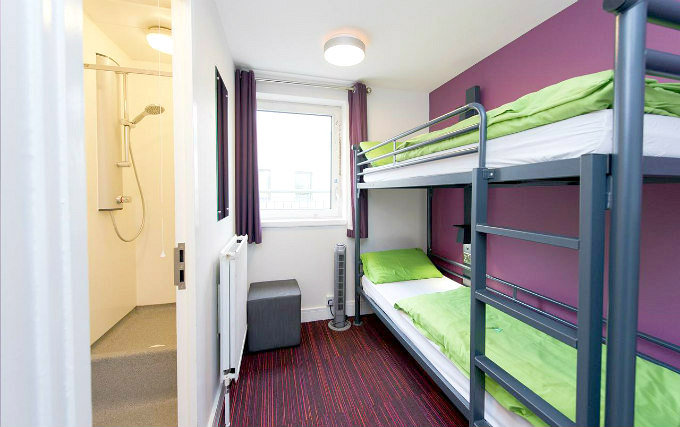 Twin room at YHA London Rotherhithe