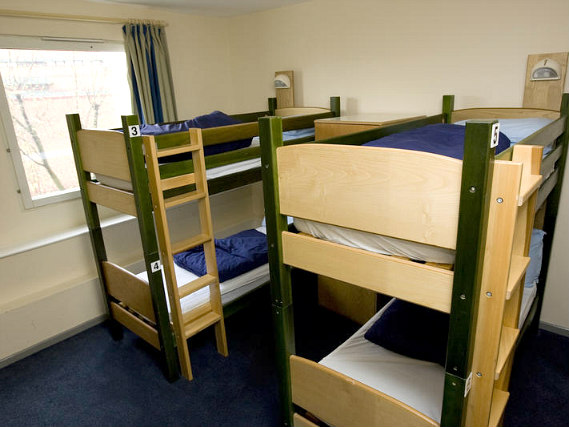 Dorm room at YHA London - St Pancras