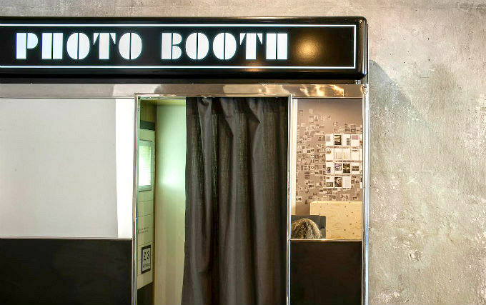 Photo booth at Crowne Plaza London Shoreditch