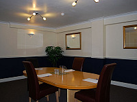 The hotel restaurant