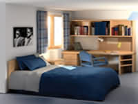 A Typical Bedroom at Paragon Budget Rooms