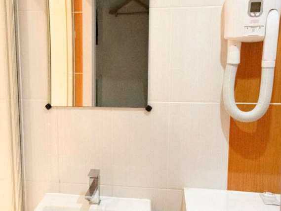 Enjoy the privacy and convenience of your own private bathroom