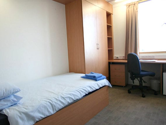 A typical room at Queen Mary Budget Rooms