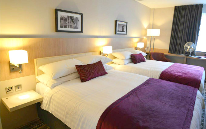 Quad room at The Lancaster Conference Suite