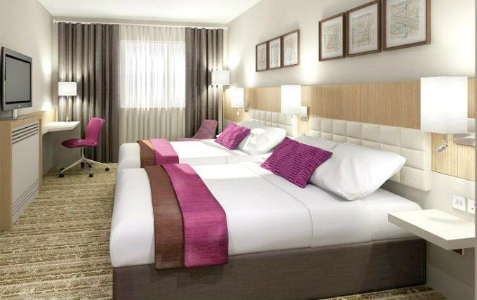 Twin room at The Lancaster Conference Suite