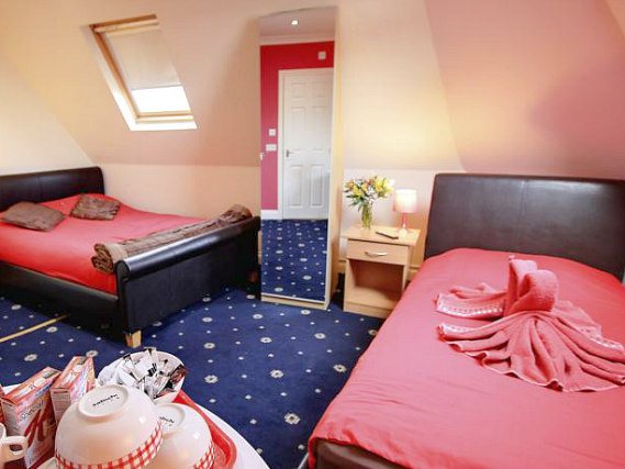 Triple rooms at Beaconsfield Hotel are the ideal choice for groups of friends or families