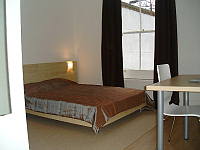 A Typical Sleeping Area in Standard Chelsea Studios