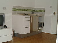 A Typical Kitchenette at Chelsea Studios