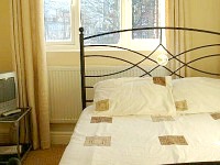 A twin room at Forest Gate Hotel